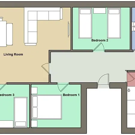 Appartement Walkable To On Bus Route *